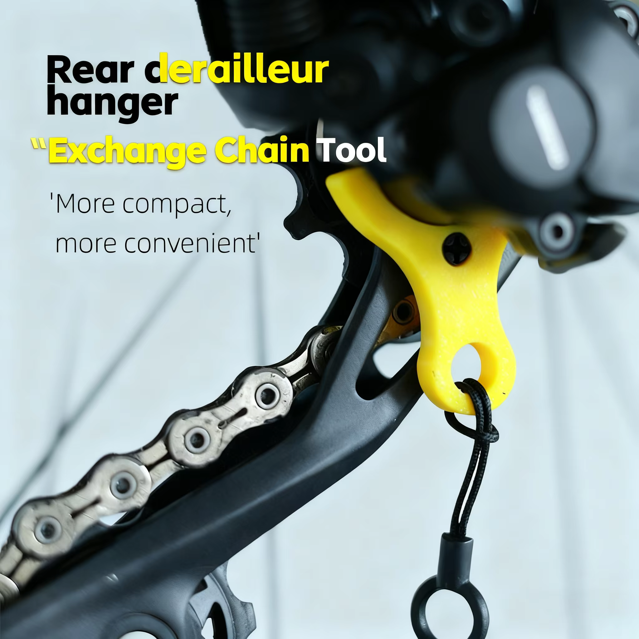 Walosphy Portable stabilisateur de chaîne de vélo