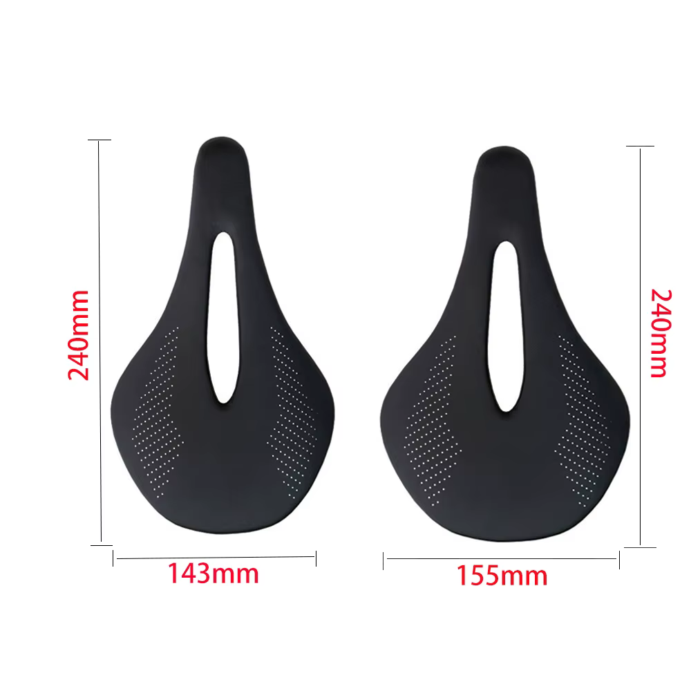 Selle de vélo Super légère entièrement en carbone
