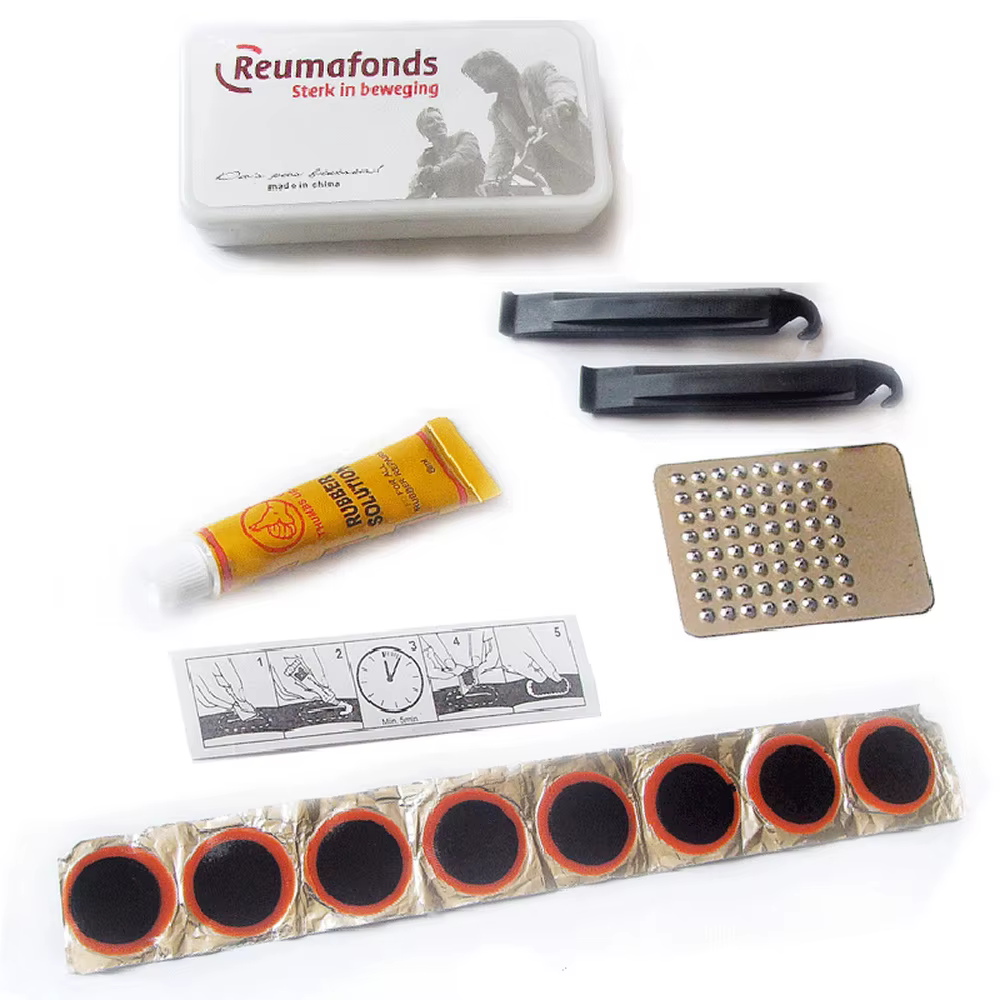 Kit de réparation de pneus crevés pour vélo