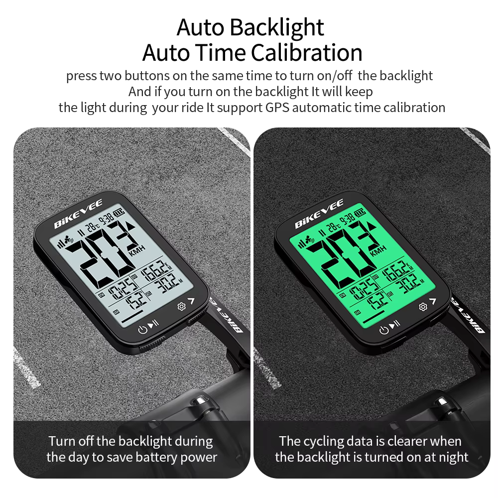Compteur de vitesse de vélo GPS