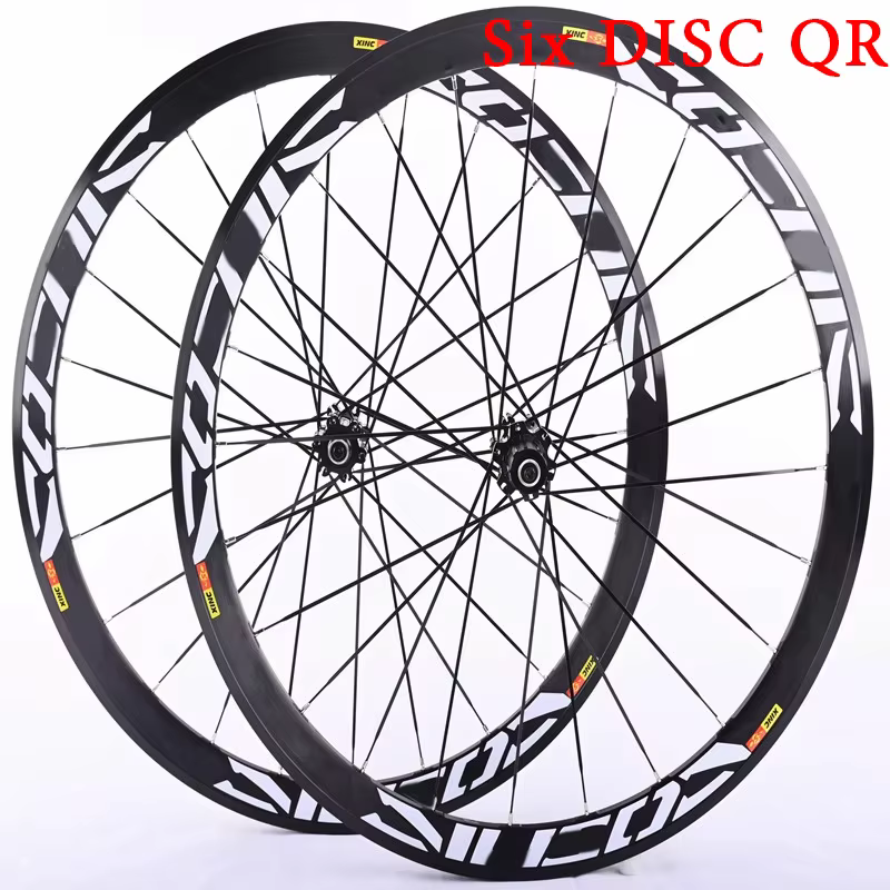 Roues de vélo de route super légères 700C 40/50mm en alliage d'aluminium