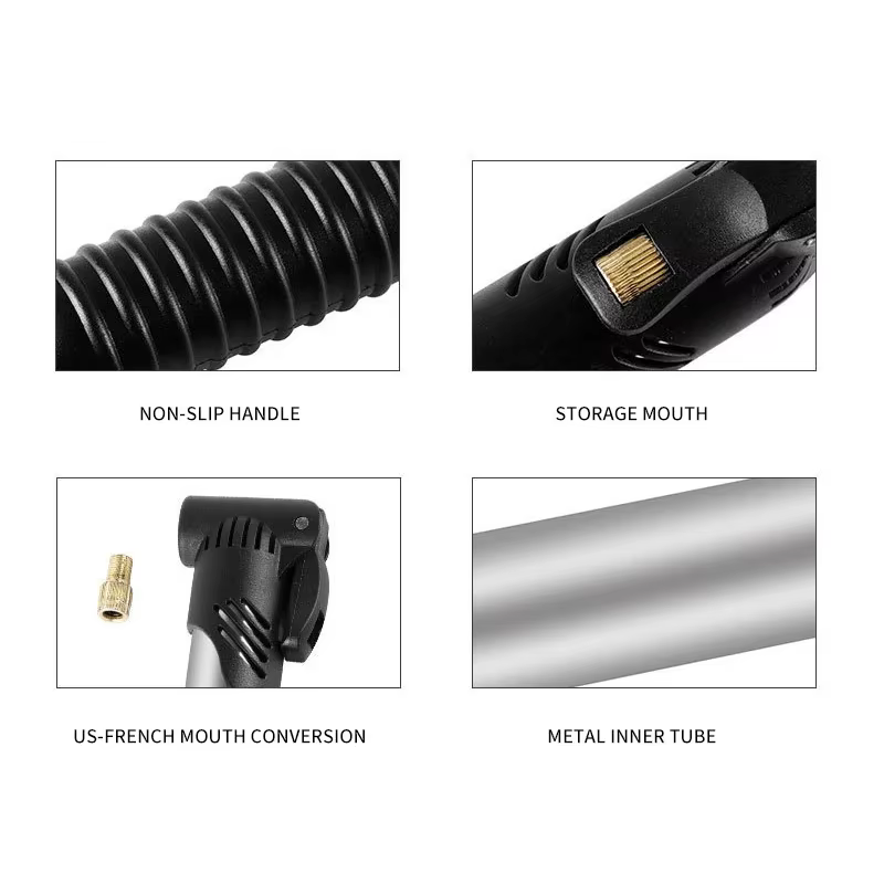 Pompe à vélo portable, mini pompe pour VTT