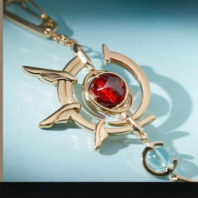 Anime Honkai: Star Rail Anaxagoras – Porte-clés en acrylique, accessoires pour sac, breloque pour sac à dos, cadeaux d'anniversaire