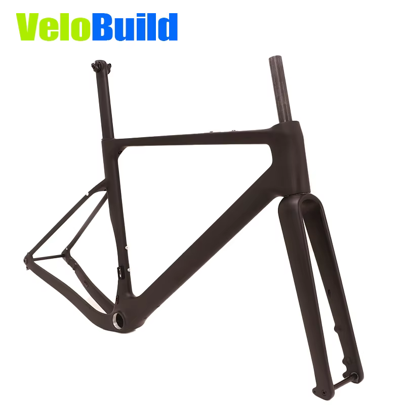 Route fibre de carbone gravier vélo cadres support inférieur T47 nouveau cintre arrière UDH