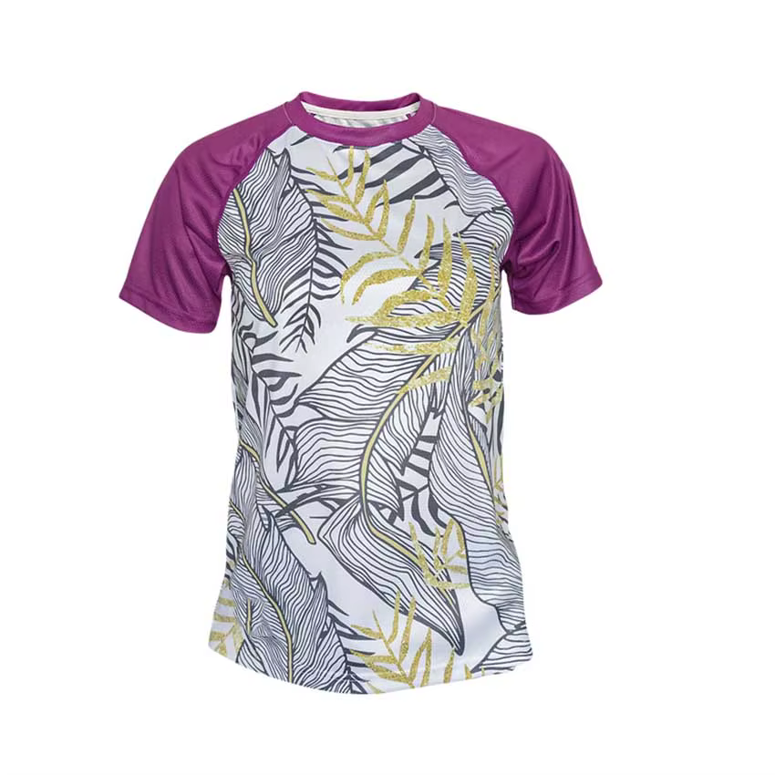 Maillot de cyclisme à manches courtes pour femmes