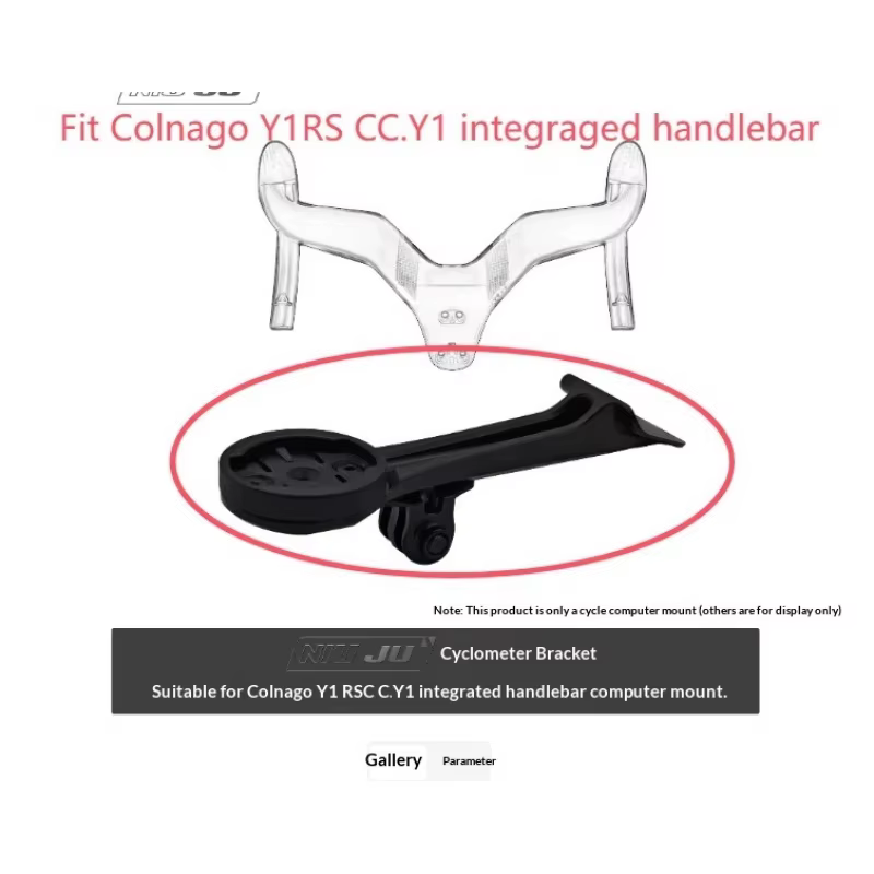 Support de compteur de vélo en aluminium CNC pour Colnago Y1RS CC.Y1