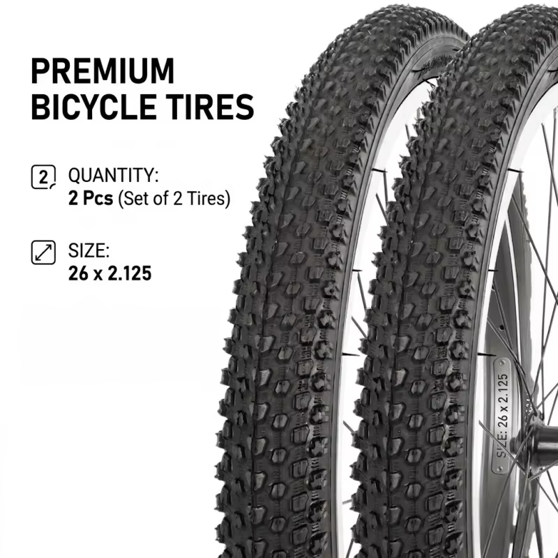 Lot de 2 pneus de VTT 29/27