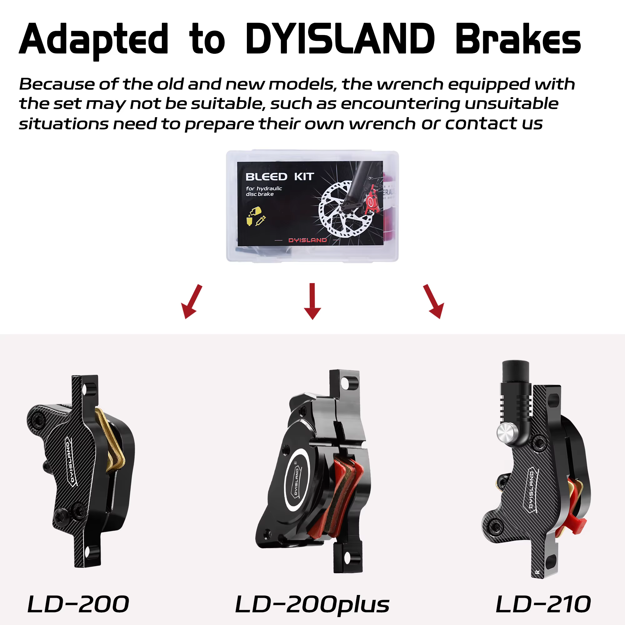 Kit de purge de frein de vélo DYISLAND