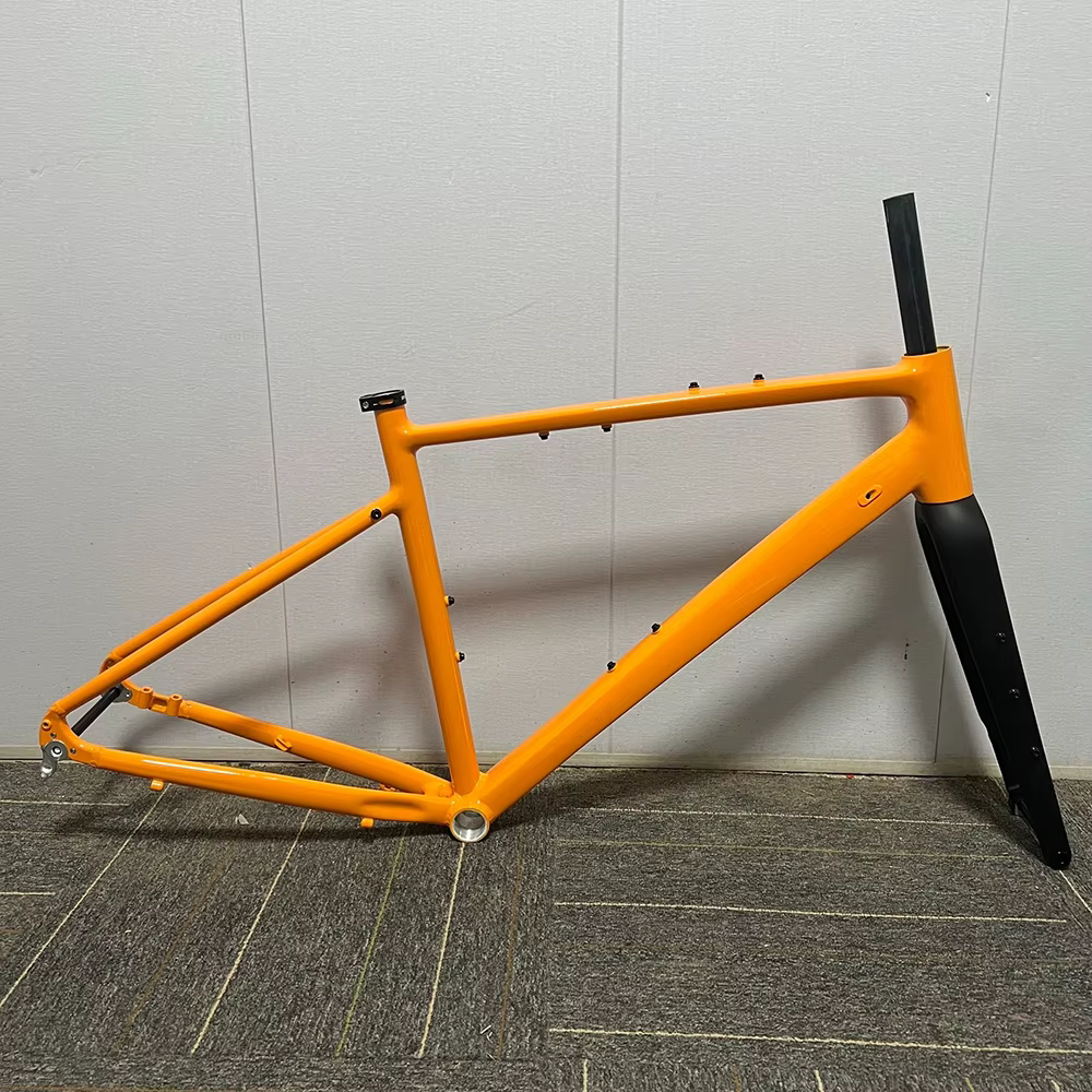 43 cm/47 cm/52 cm axe de seau cadre de vélo de gravier 700C