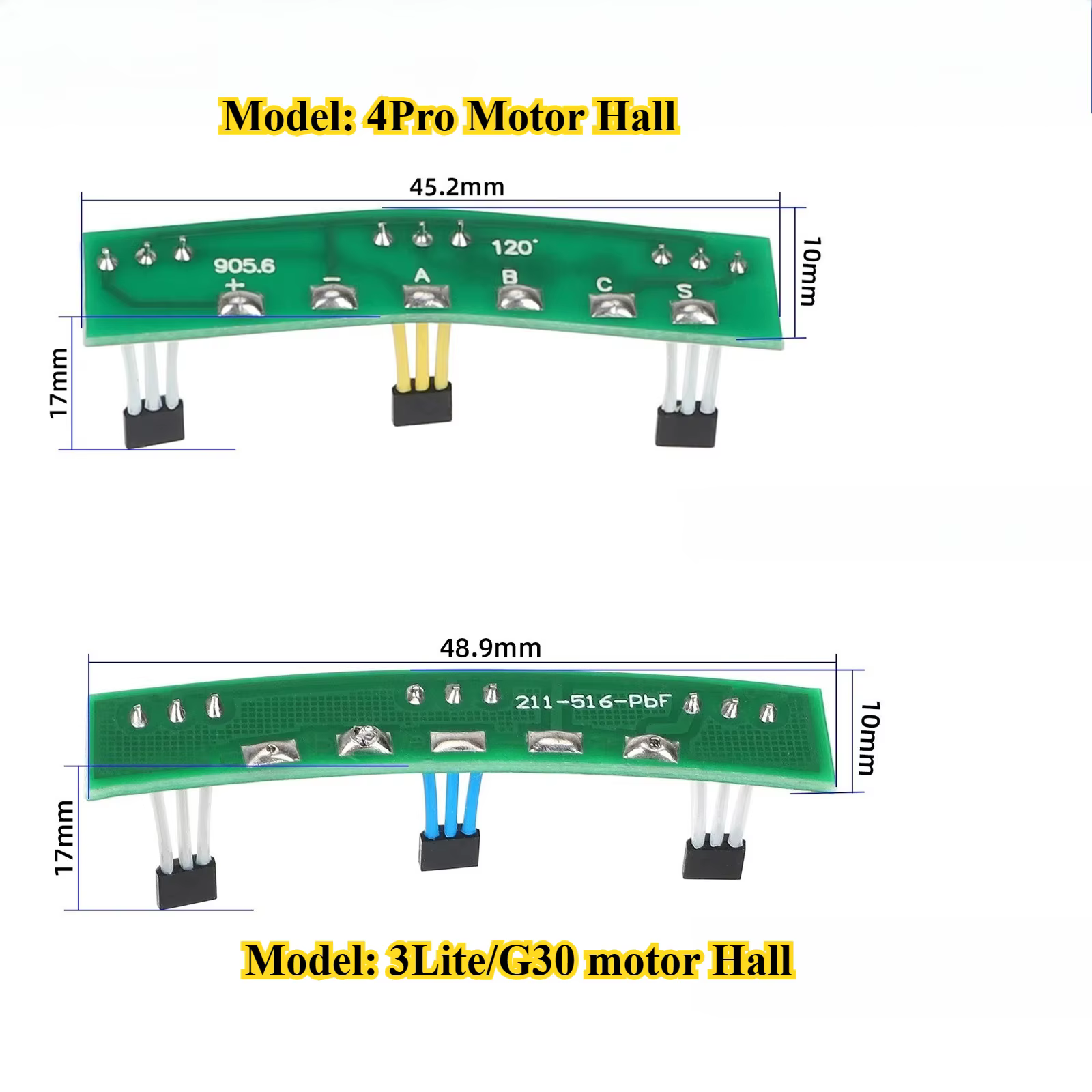 Carte de capteur de position Hall pour moteur de trottinette électrique Xiaomi Pro Pro2 M365 1S 3 Lite G30 4