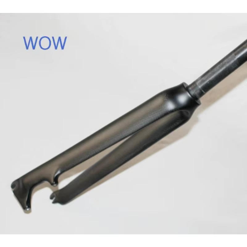 Fourche de vélo de route BUCKLOS 700c entièrement en carbone 3K brillant/mat, fourches de vélo à pignon fixe pour cyclisme sur piste