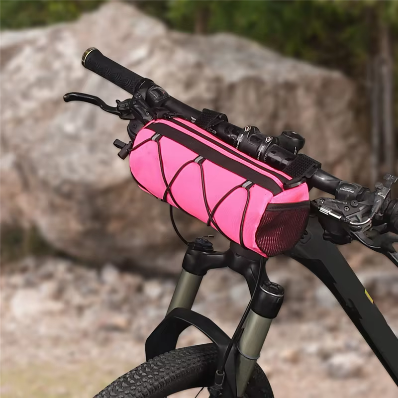 Sac de guidon de vélo adapté à la route VTT équitation sac avant polyvalent Portable
