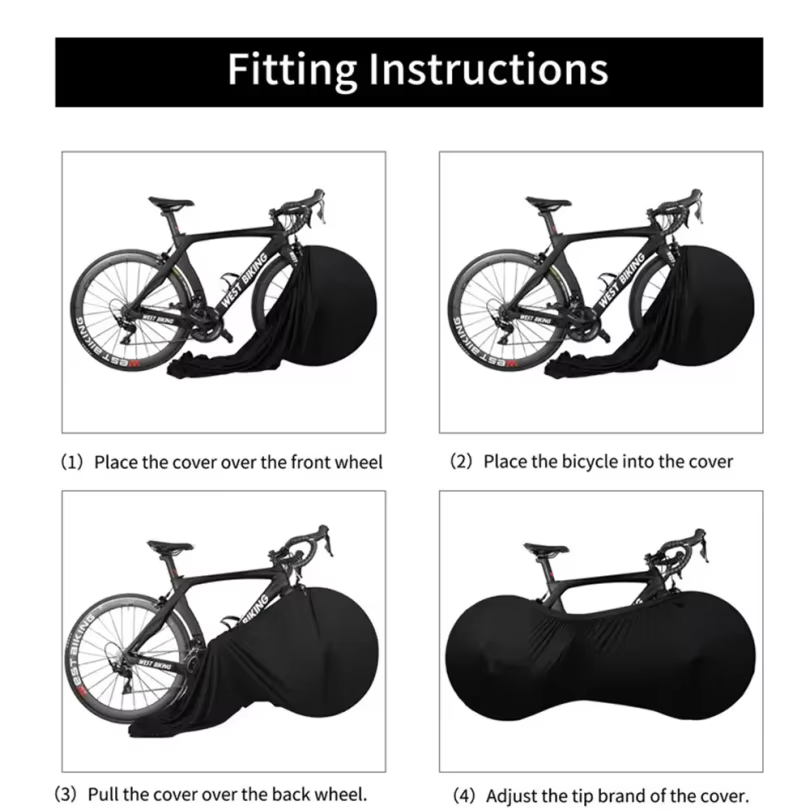 Housse de protection pour vélo
