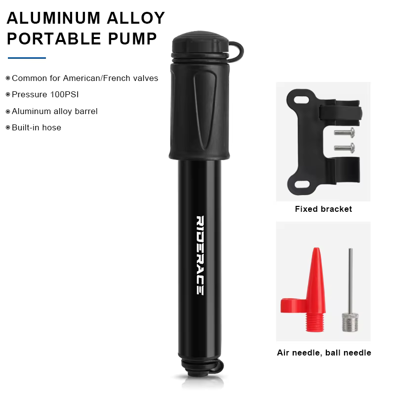 Mini pompe à Air Portable pour vélo, Valve Schrader Presta, haute pression
