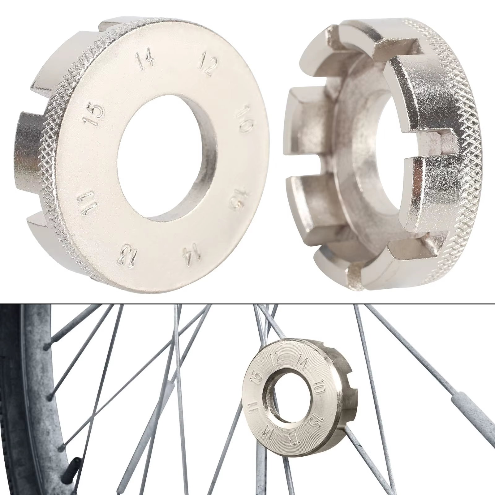 Clé à rayons de vélo, outils de cyclisme