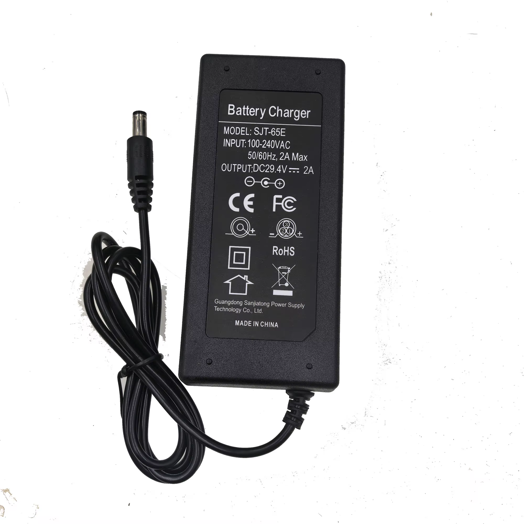 Chargeur 29.4V 2A pour batterie au lithium 24V 25.2V 25.9V 29.4V 7S