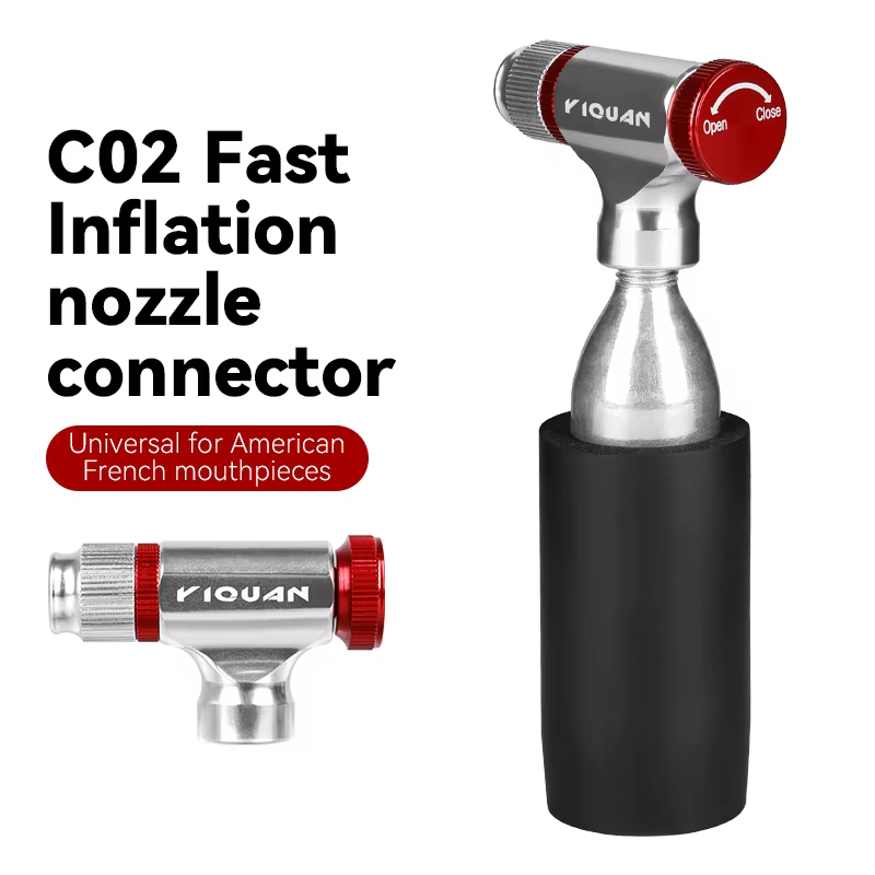 Vélo pneu gonfleur CO2 pompes