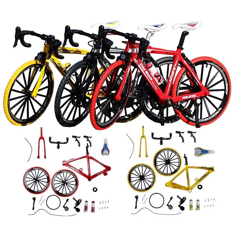 Ornement de modèle de vélo de montagne à monter soi-même