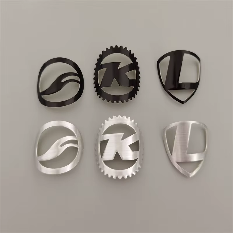 Badge de vélo géant en alliage d'aluminium souple
