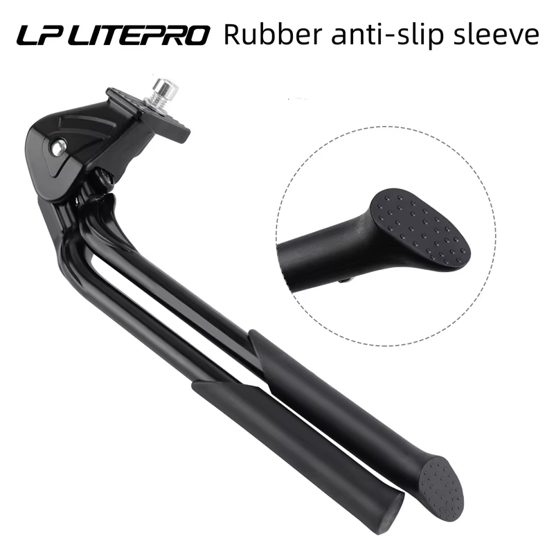 Vélo pliant VTT double béquille milieu parking taille peut être ajusté support