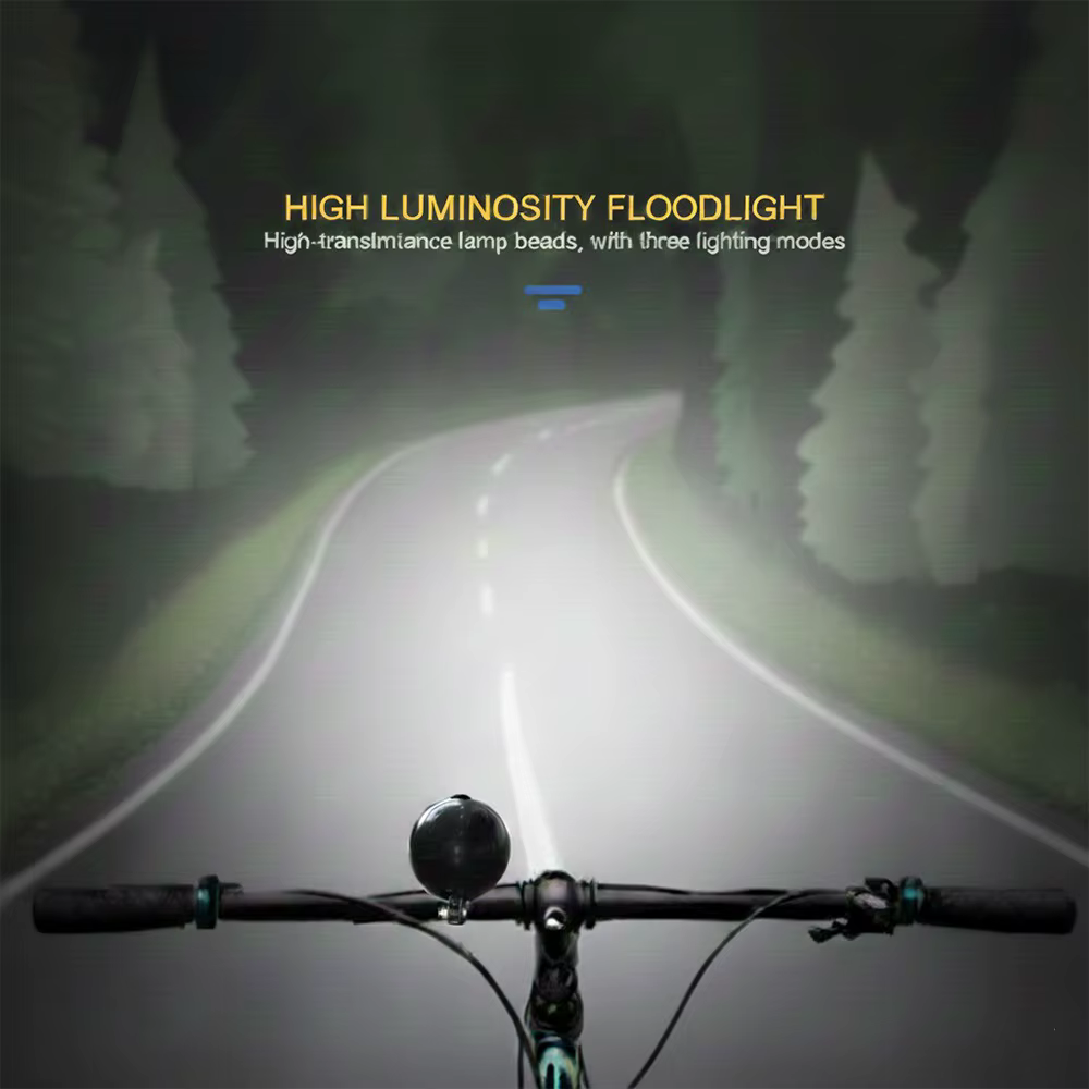 Phares avant de vélo vintage 3 LED