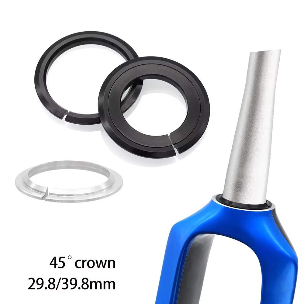 1 pièce Entretoise de fourche de vélo 45 degrés pour VTT