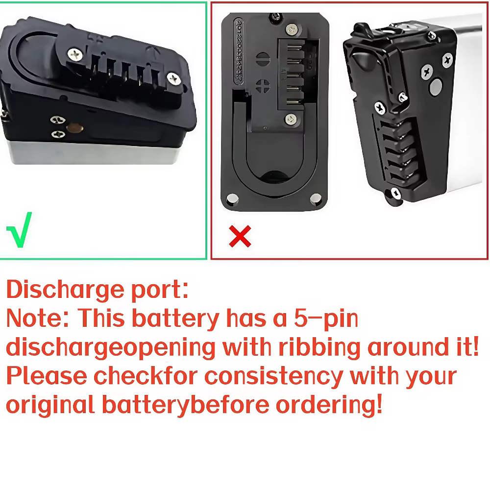 Batterie de vélo électrique 36V pour ADO A20 A20F MATE City BIKE Fiido M1