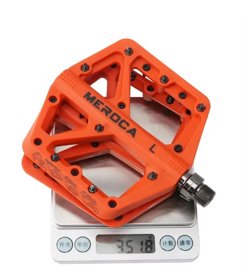 Pédale en fibre de nylon ultra légère pour vélo de route et VTT