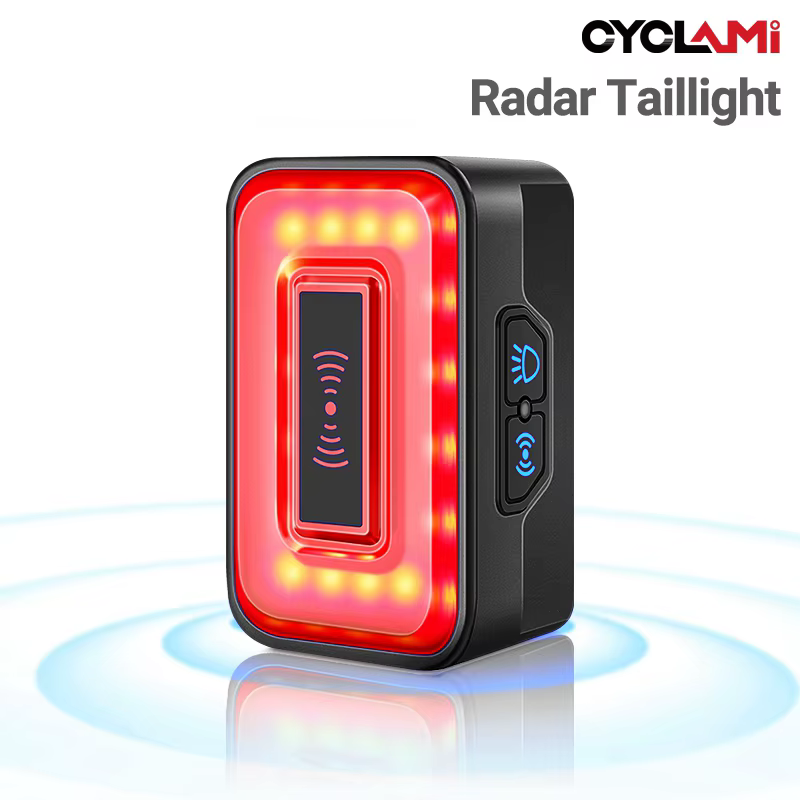 CYCLAMI – feu arrière de vélo Intelligent avec Radar