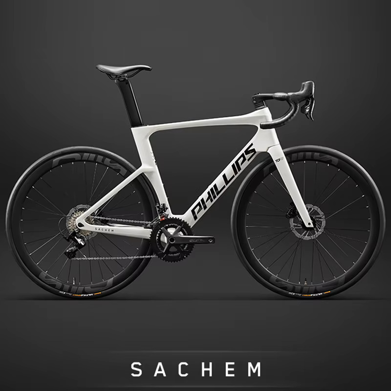 Vélo de gravier en fibre de carbone