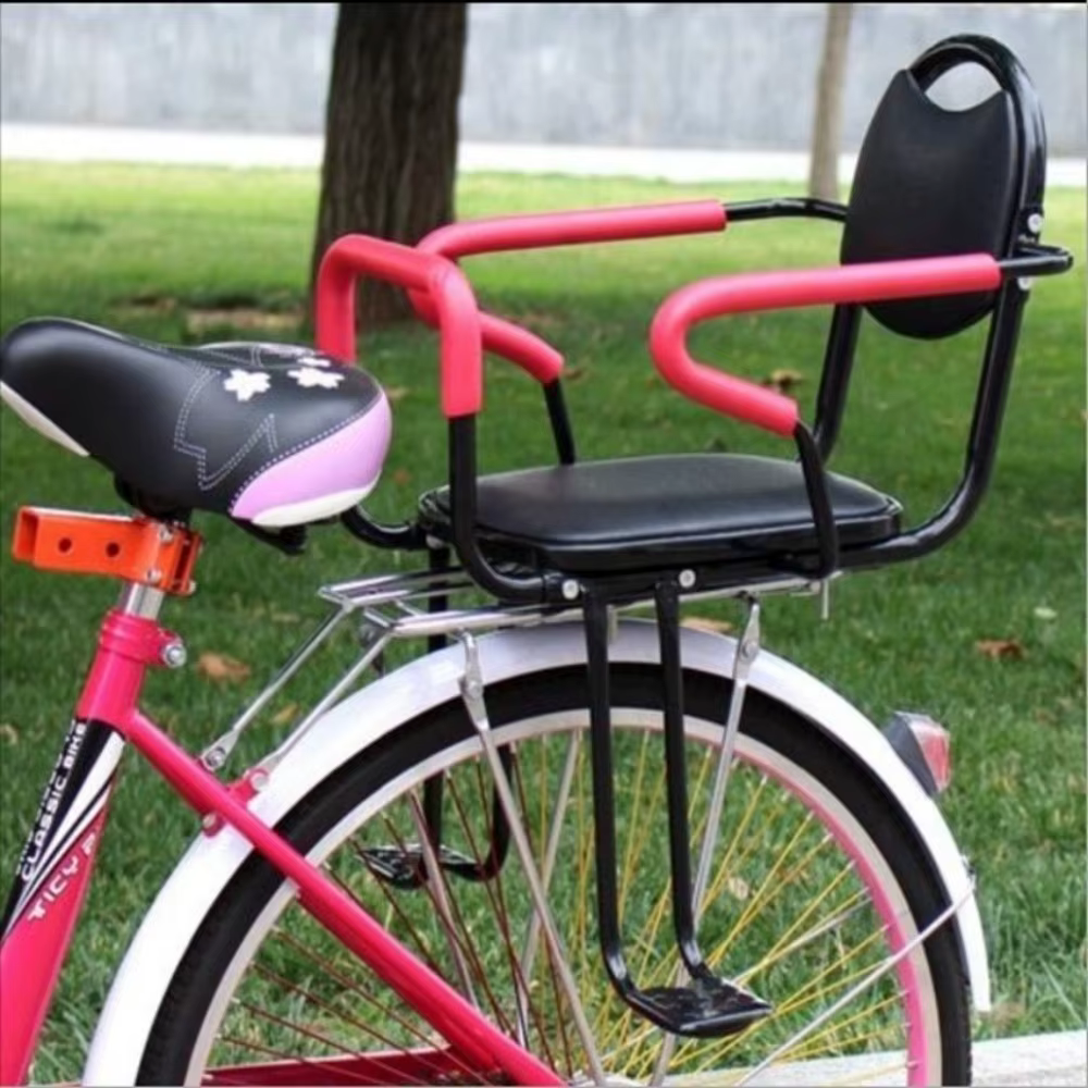 Siège de vélo pour enfant monté à l'arrière Repose-pieds