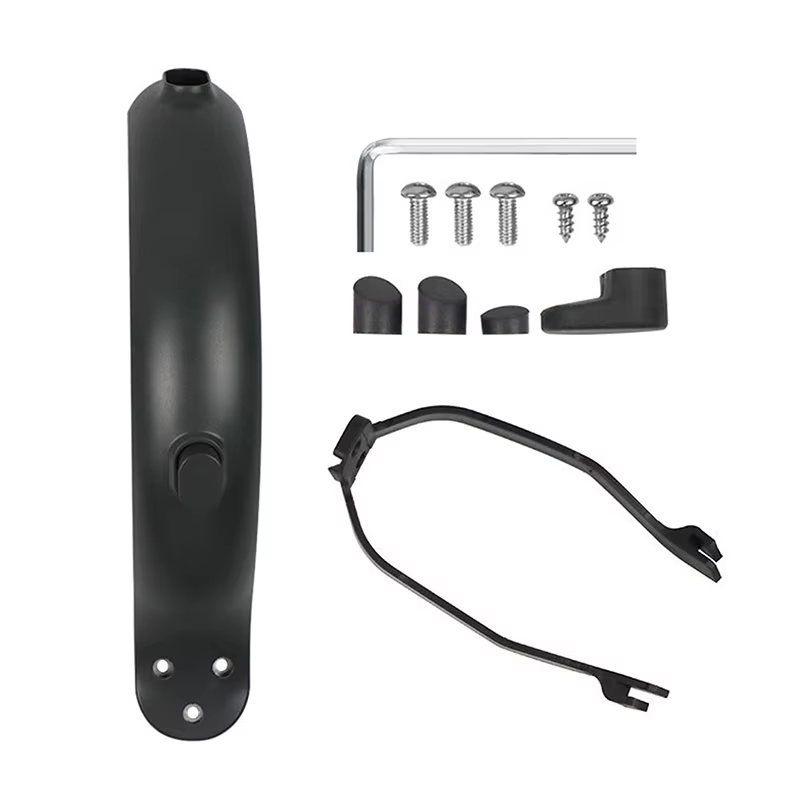Nouveau jeu de 1 garde-boue pour trottinette électrique M365 avec feu arrière et protection
