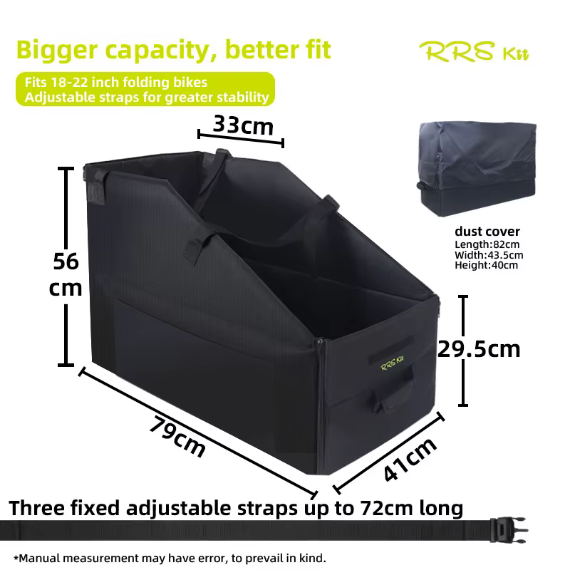 RRSKIT sac de chargement de vélo pliable pour Brompton 14-16 pouces pour Dahon ruhm 18-22