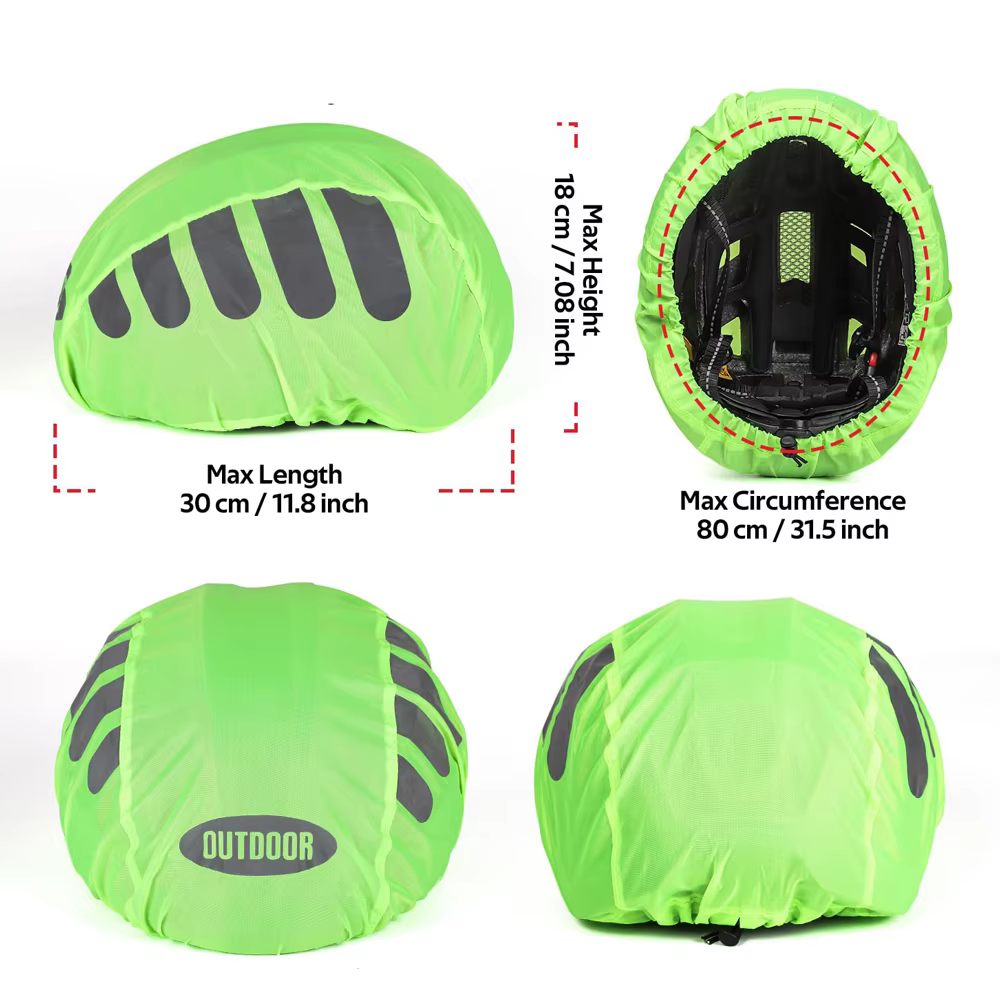 Housse de pluie pour casque de vélo