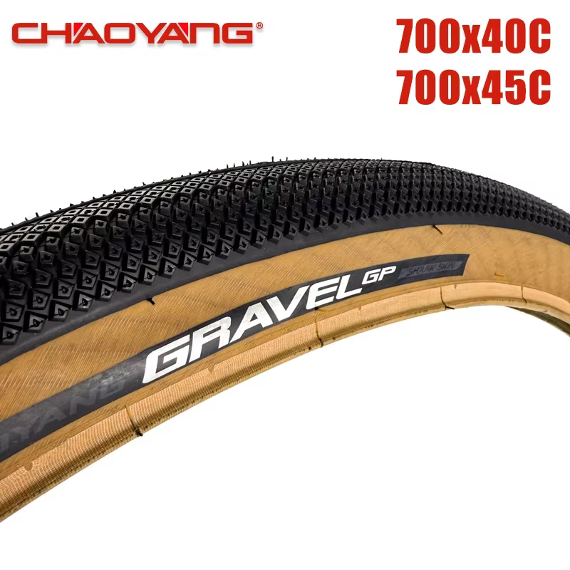CHAOYANG GRAVEL GP 700x40C 700x45C pneu 42-622 28 pouces 60TPI ultraléger bord marron gravier XC vtt vélo acier filaire