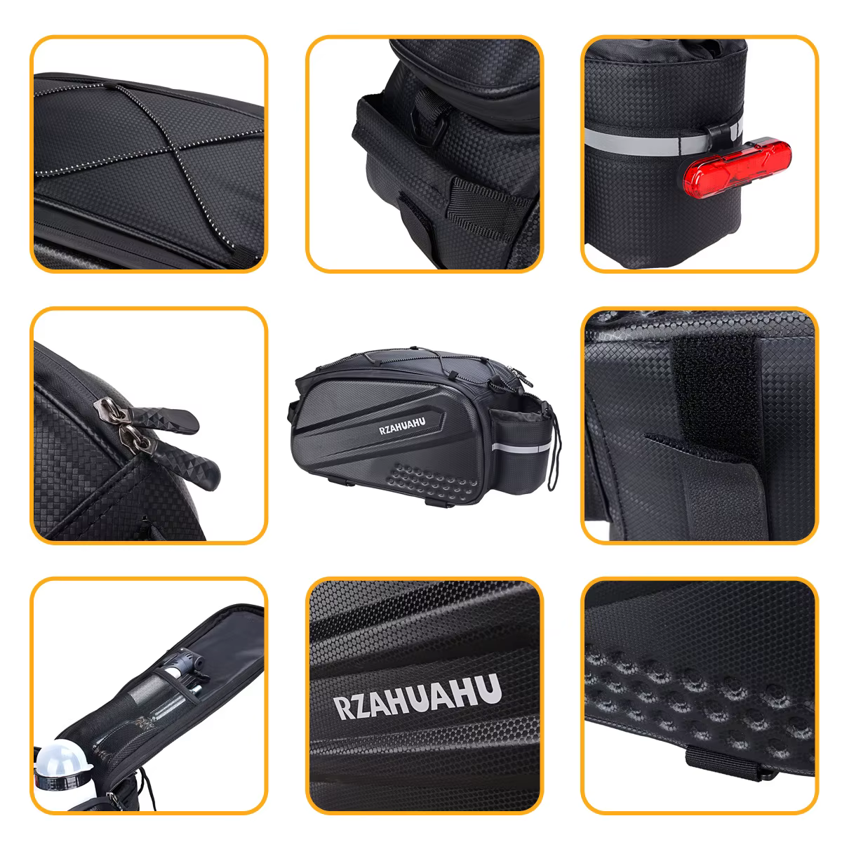 Grand sac de dégager de vélo de grande capacité