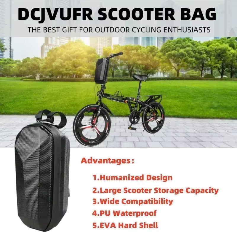 Sac avant étanche pour vélo électrique