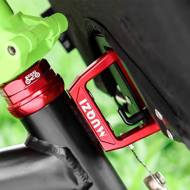 Support de sac de transport avant de vélo pliant