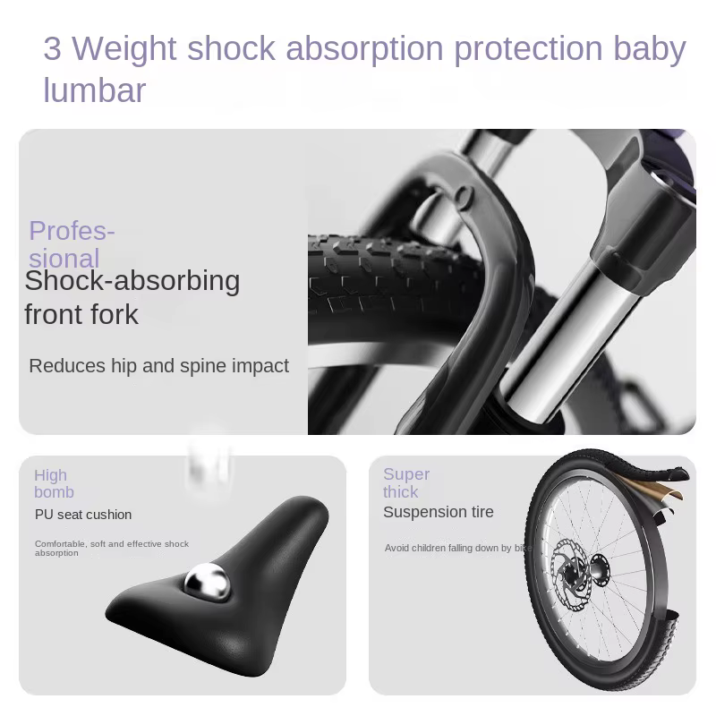 Selfree KK vélo pour enfants 8-14 ans
