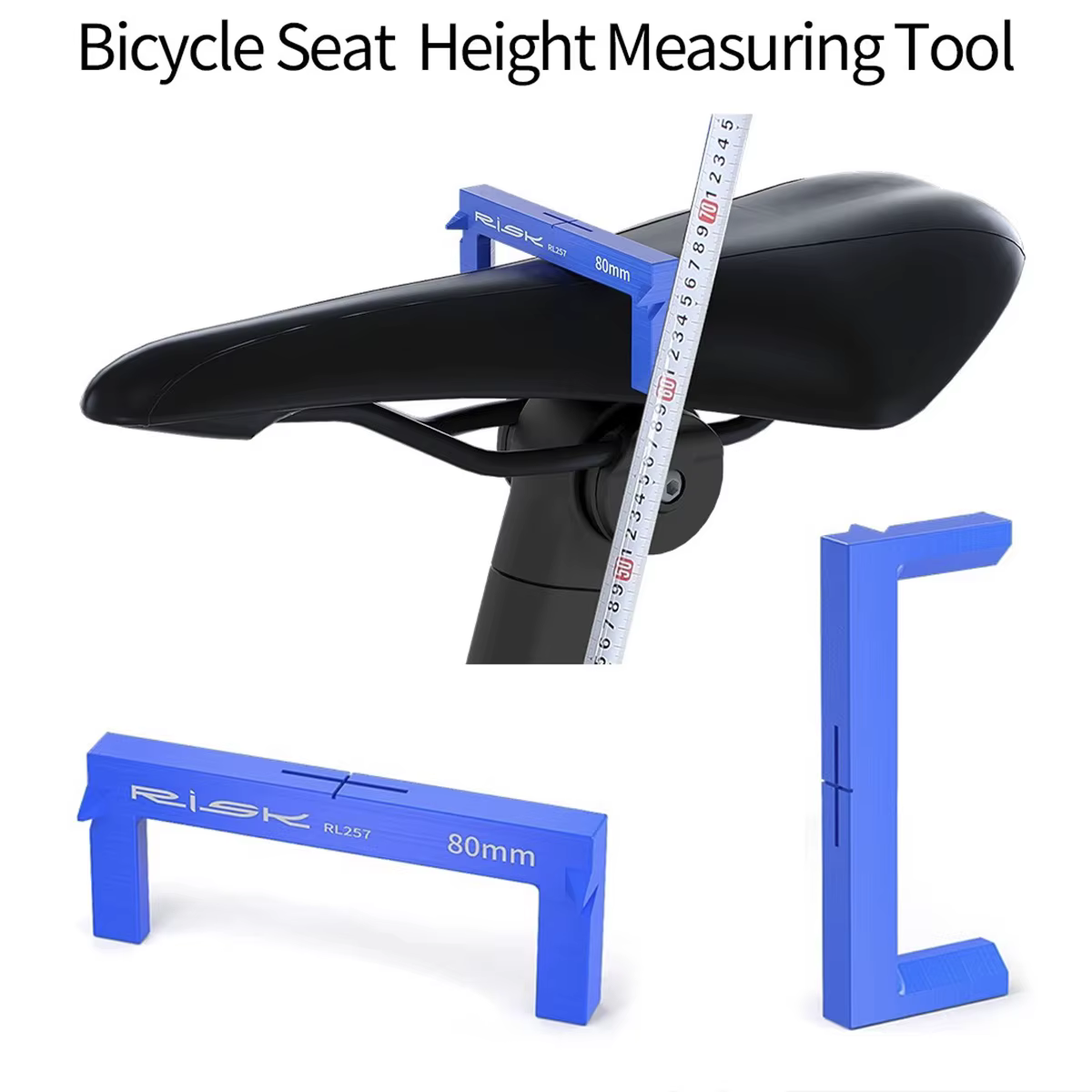 Jauge de mesure de hauteur de coussin de siège de vélo