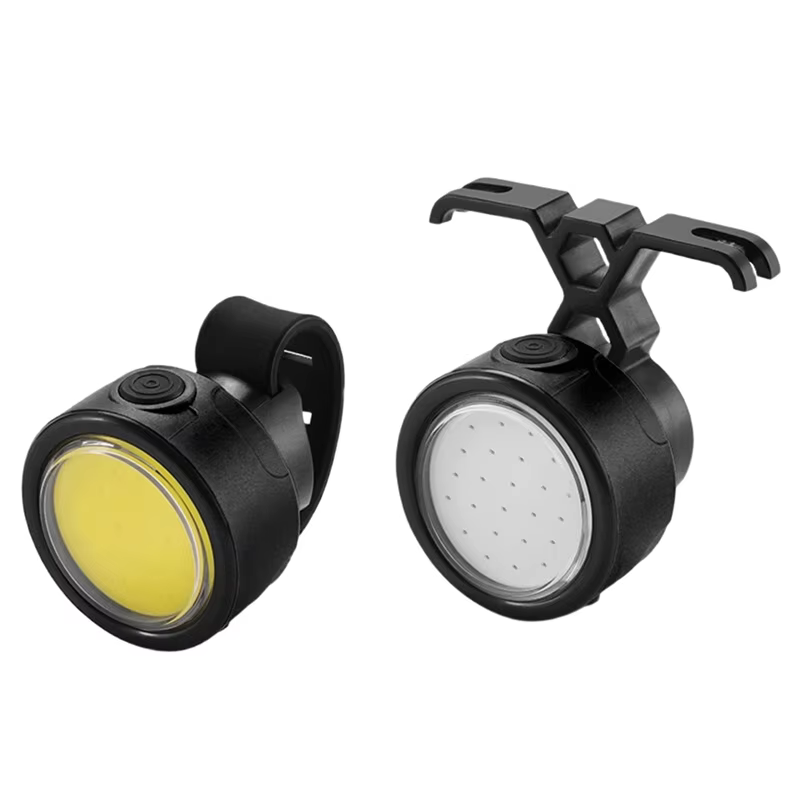 LED phare vélo avant lumières alimenté par batterie étanche