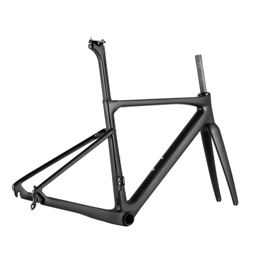 Spcycle jante frein cadre de vélo de route en carbone 700x32C BB86 tout câble interne cadre de vélo de route en carbone cadre de vélo de course en carbone