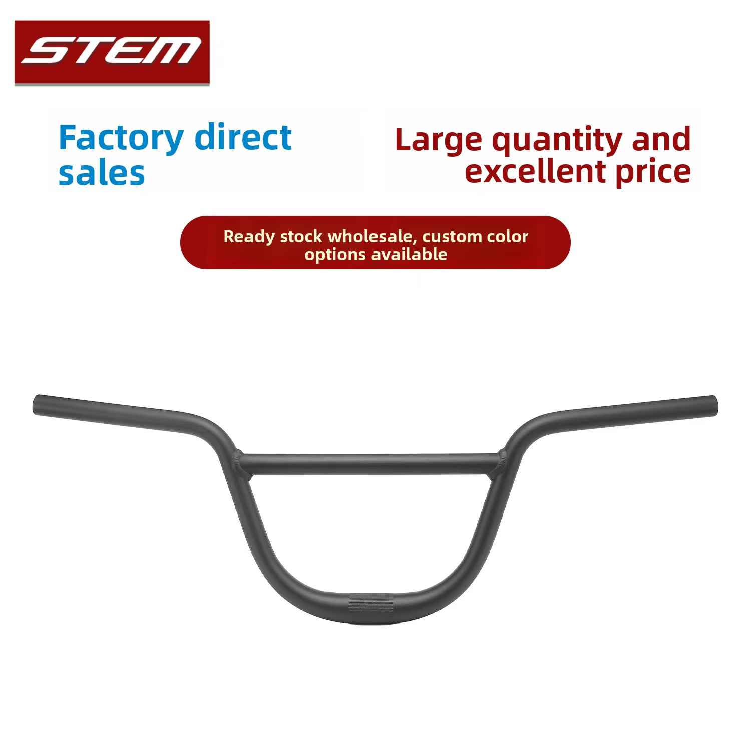 Guidon en U pour VTT électrique