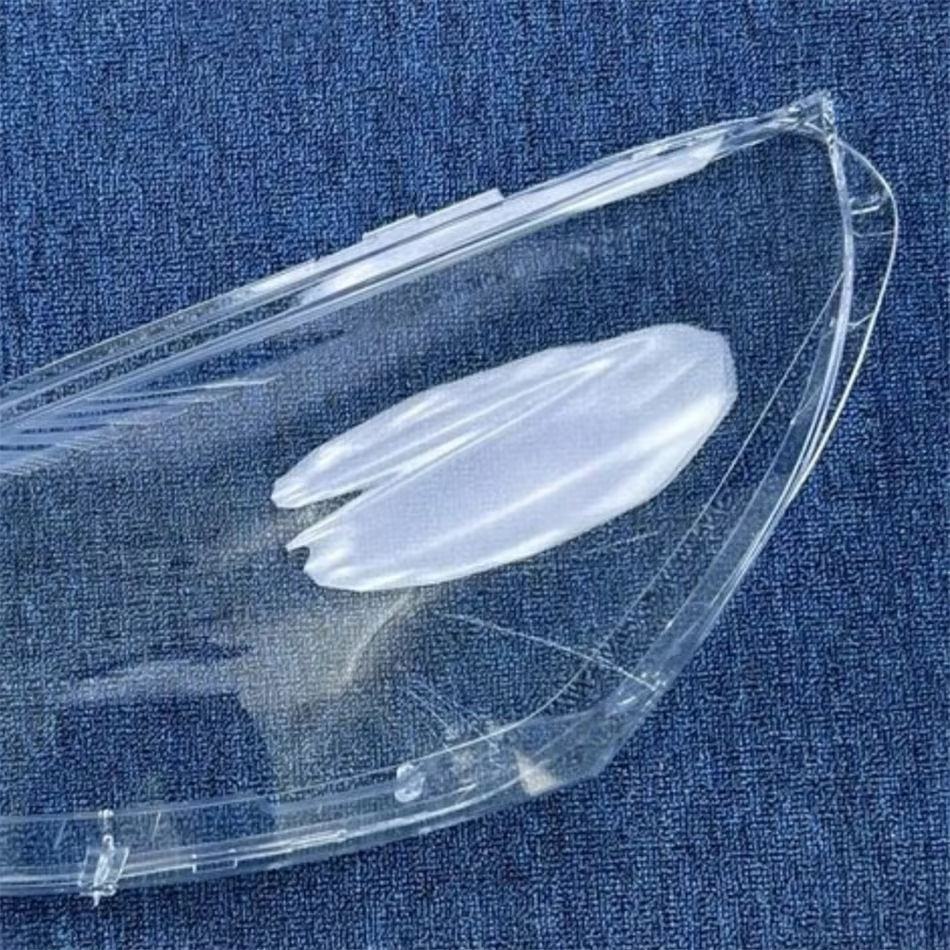 Accessoire de voiture pour Renault Clio 2013 2014 2015 2016 2017 2018, polycarbonate haute brillance, phares entièrement transparents, verre