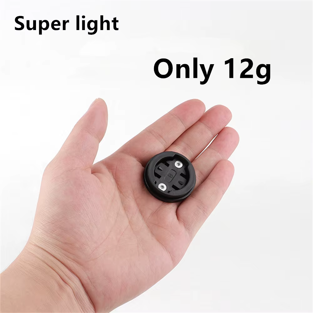 BKPTX support d'ordinateur à capuchon supérieur tige de vélo de route vtt pour Garmin/Bryton/Cateye 28.6mm chronomètre