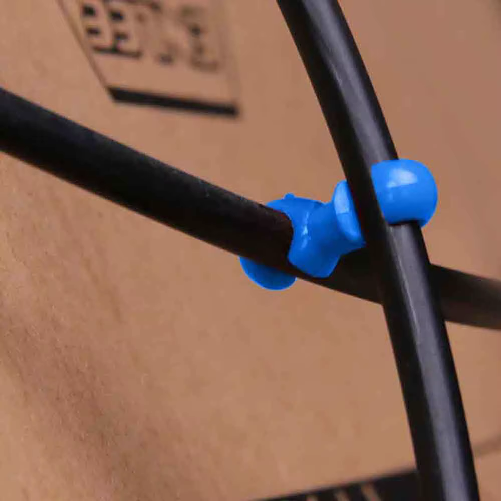 10 pièces/ensemble Clips de ligne transversale de vélo câble d'engrenage de frein