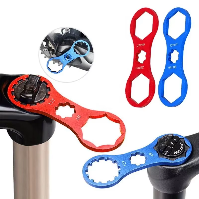 Outil de réparation de fourche avant de vélo en aluminium