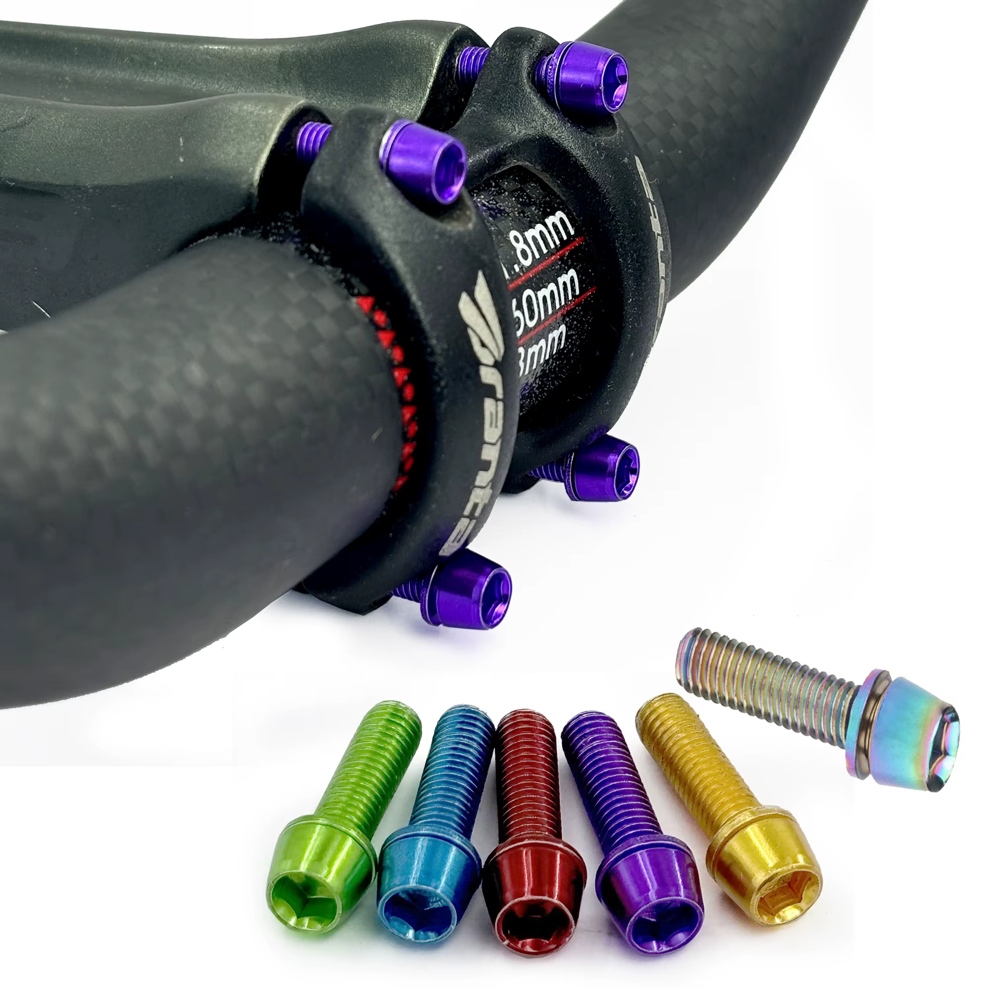 Boulons en acier allié M5 pour tige de vélo
