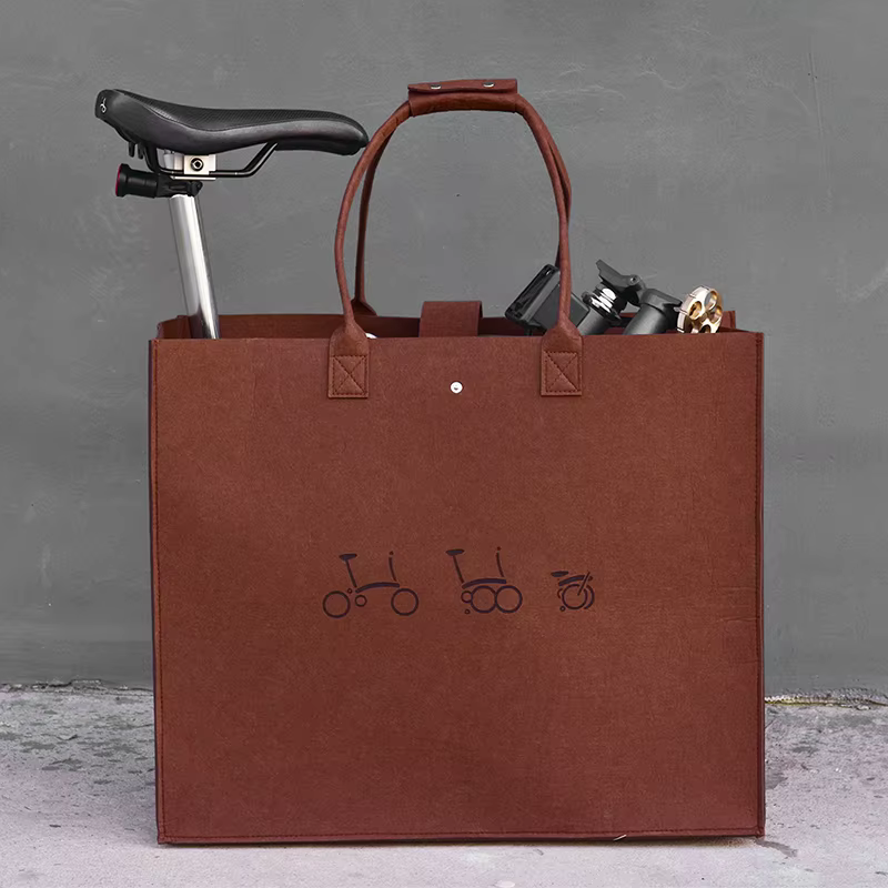 Sac de rangement pliable léger et à la mode pour vélo