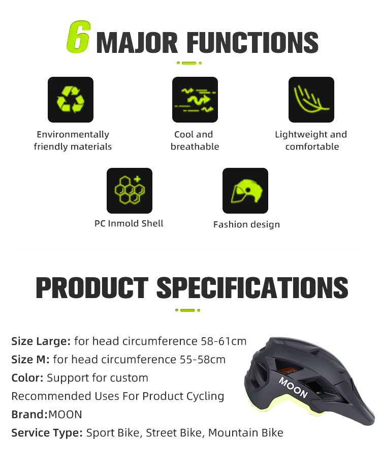 Casque de vélo de montagne pour hommes et femmes